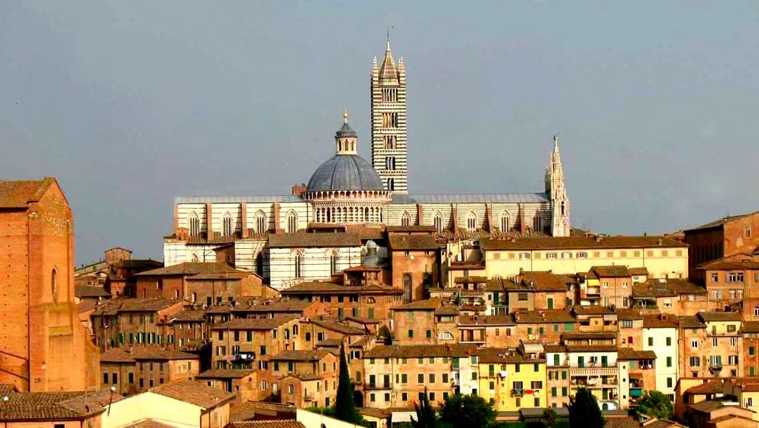 zwiedzanie sieny, Siena, panorama Sieny, punkty widokowe Sieny, widok na Sienę